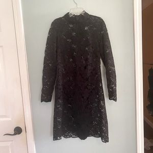Long sleeve lace dress